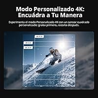 Vista 5 de DJI Osmo Action 6 Combo mejorado, cámara de acción con sensor cuadrado de 1/1.1 ″, apertura variable de f/2.0–f/4.0, duración de batería extendida