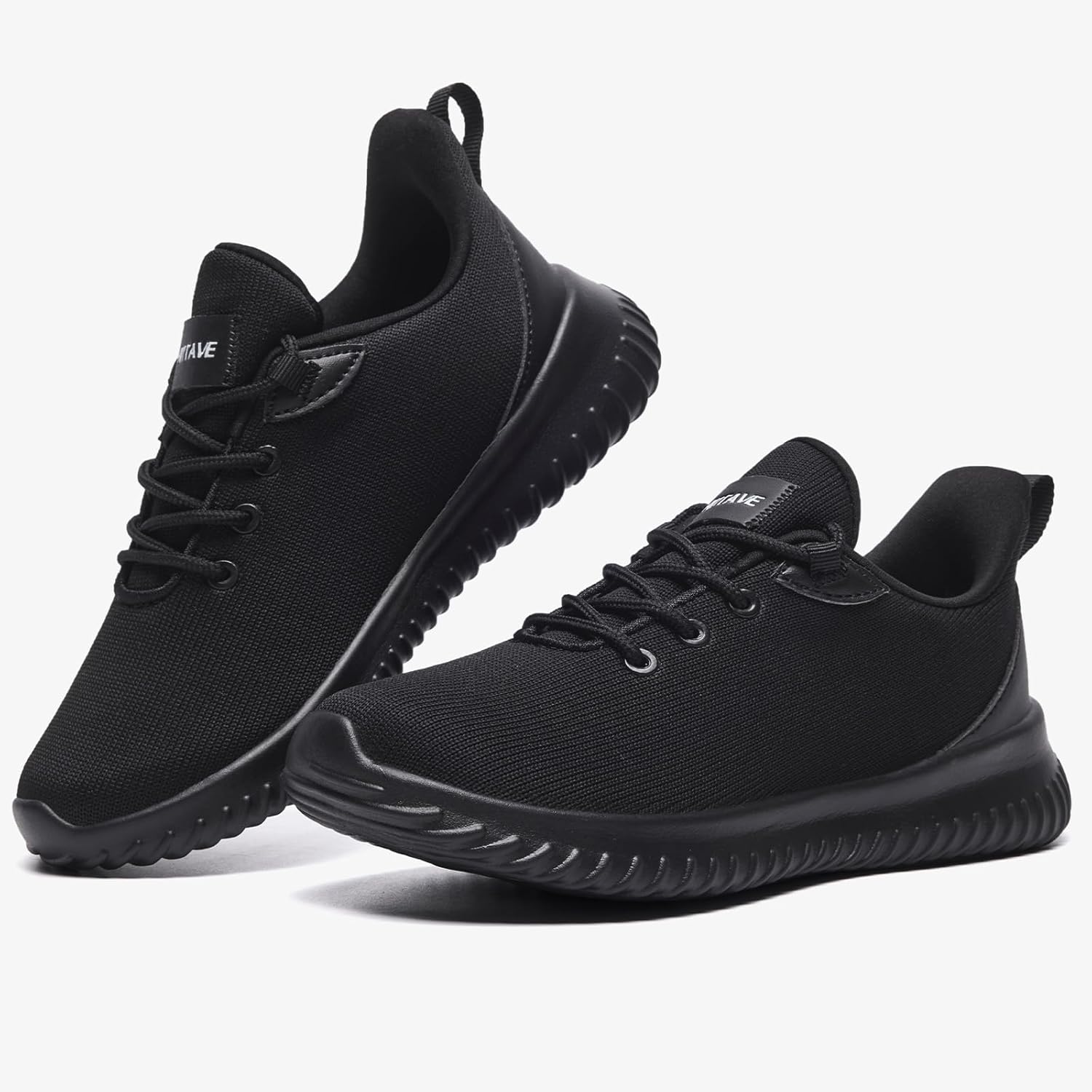 HIITAVE Little Big Kids Sneakers Children Sport Athletic Running Shoes for Boys Girls Youth