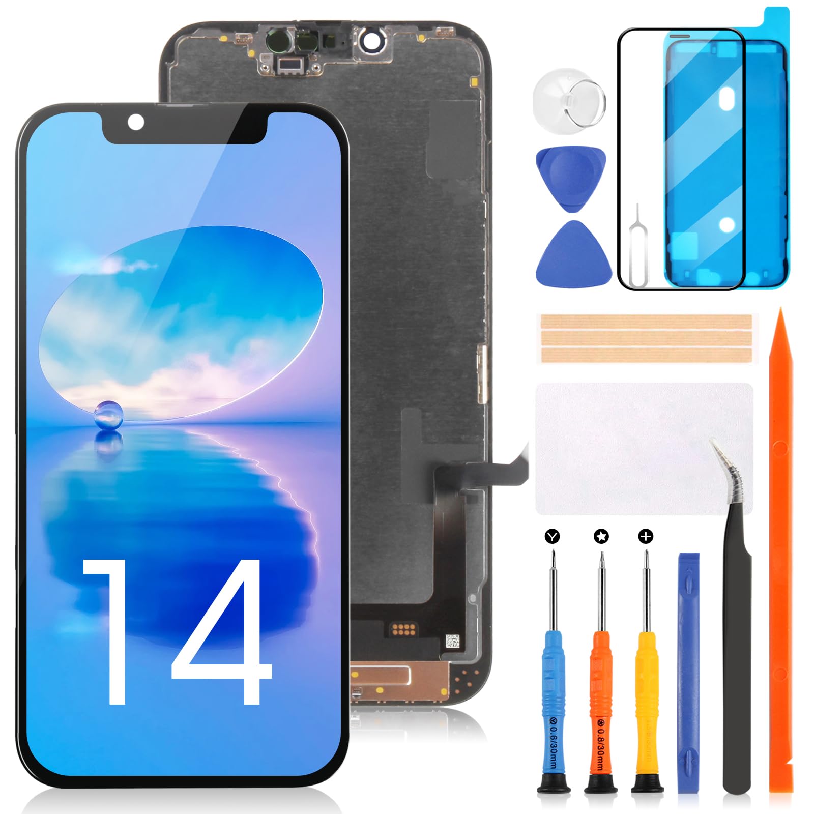 Amazon.com: Olivechard Original for iPhone 14 LCD Screen