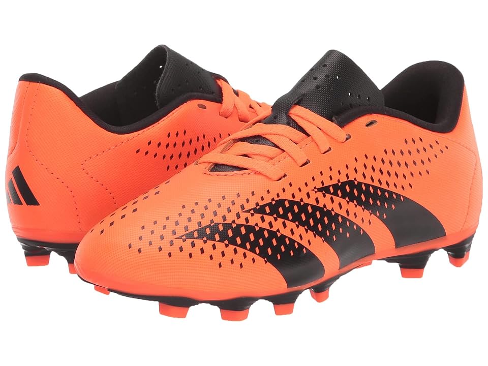 adidas Kids Predator Accuracy.4 Flexible Ground Soccer Cleats (Little Kid/Big Kid) (Team Solar Orange/Black/Black) Kid's Shoes INTERNATIONAL SHIPPING