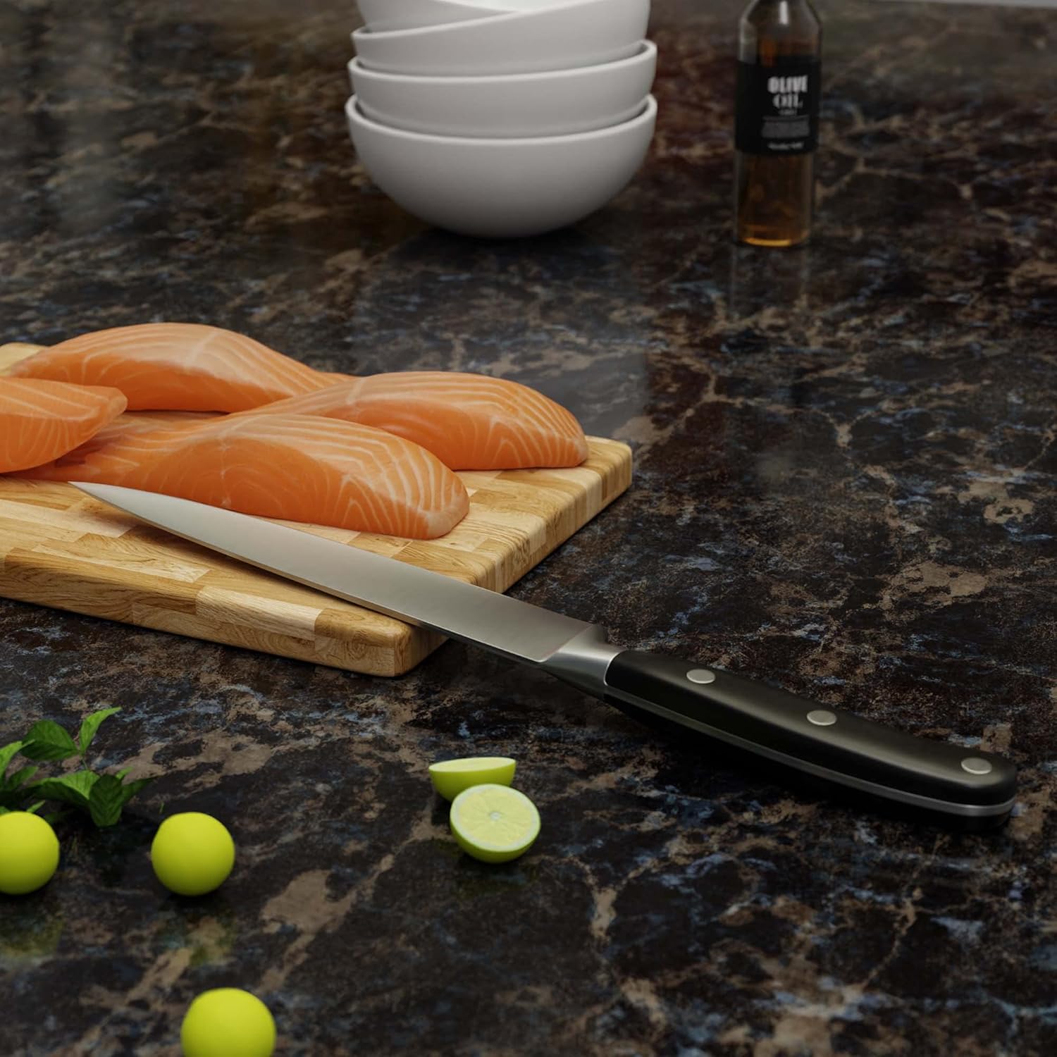 GIESSER 8664 18 Filleting knife Best Cut X55