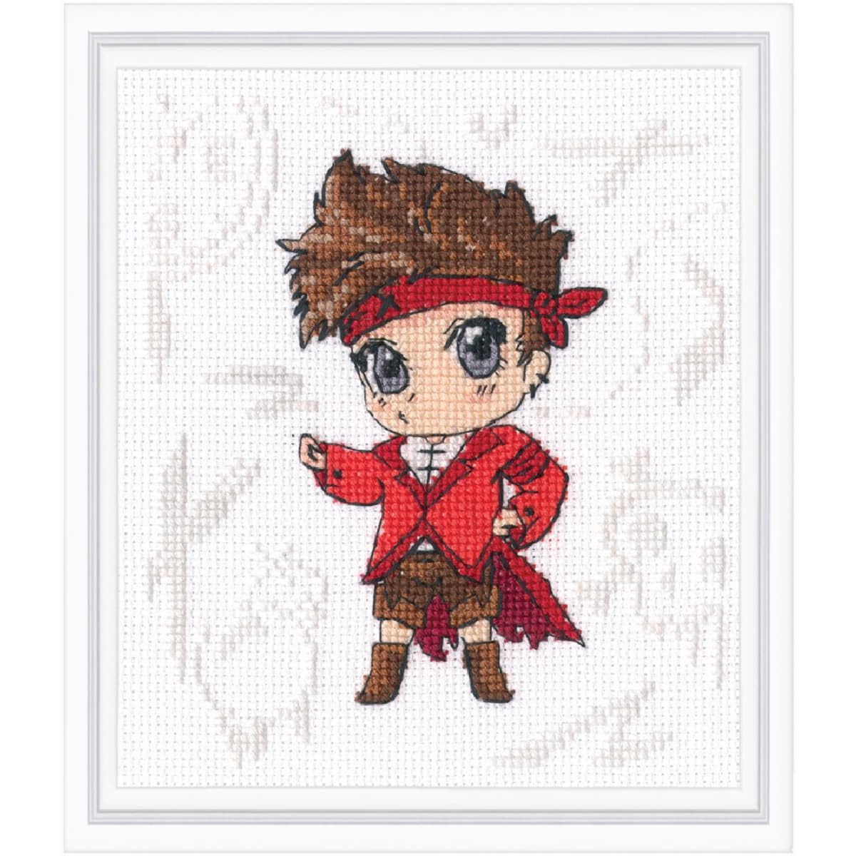 Rto Multicoloured Gentelman Counted Cross Stitch Kit