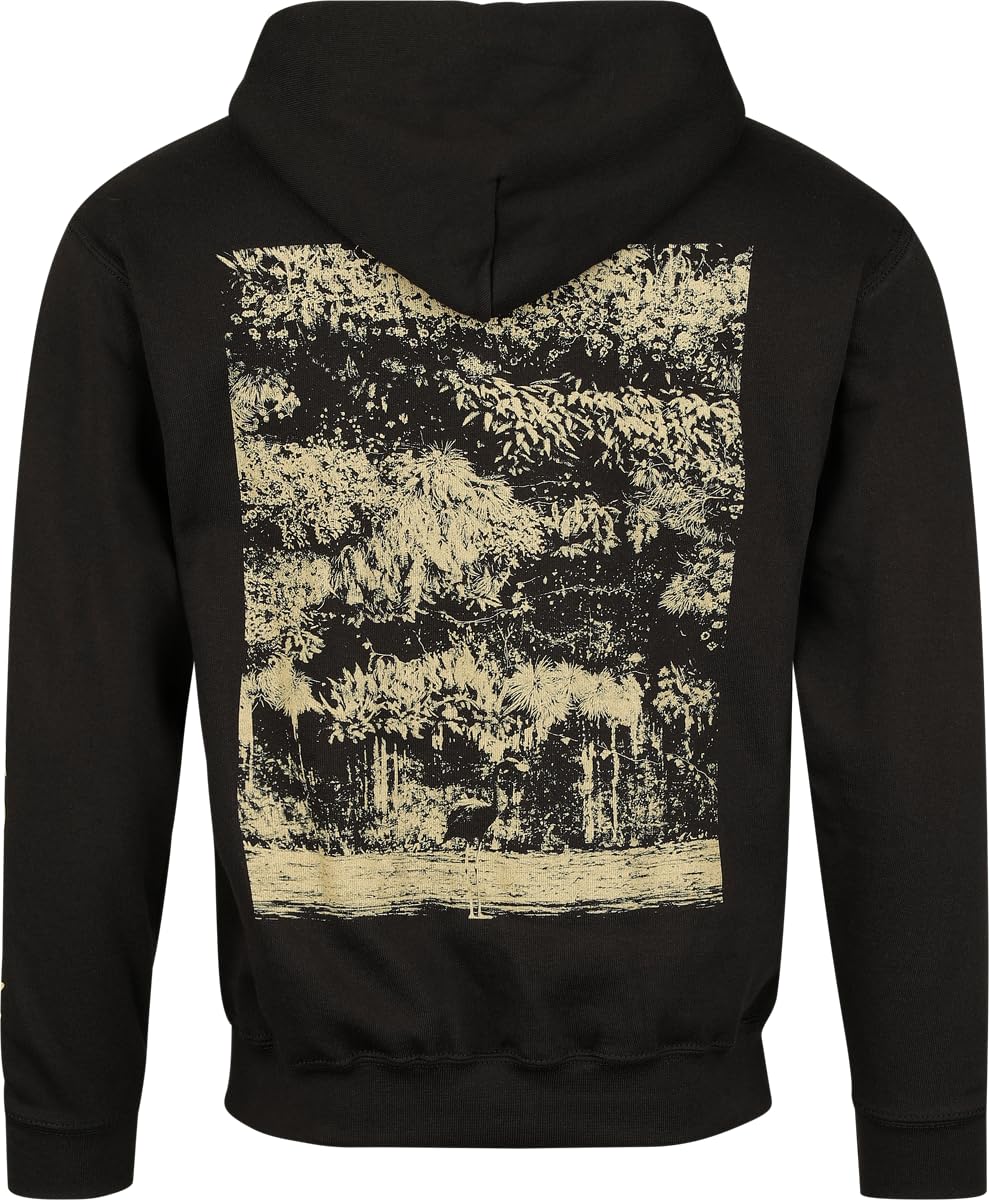 Sleep Token Patch Zip Hoodie Männer Kapuzenjacke schwarz