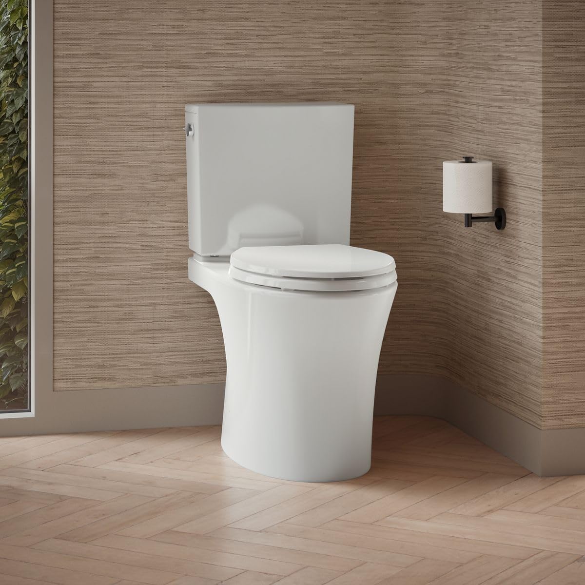 Veil Elongated Toilet Bowl With Skirted Trapway