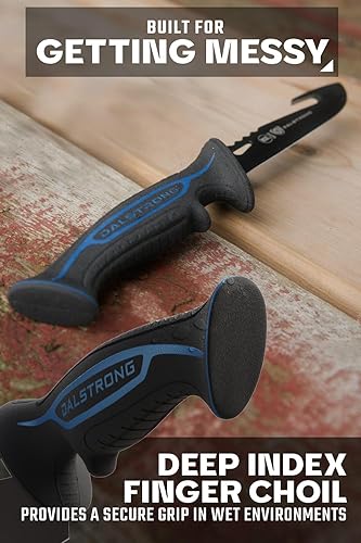 Miniatura 4 de Dalstrong Cuchillo de pescado con gancho para fileteado y limpieza - 5 pulgadas - Serie Night Shark - 7CR17MOV acero de alto carbono - Hoja