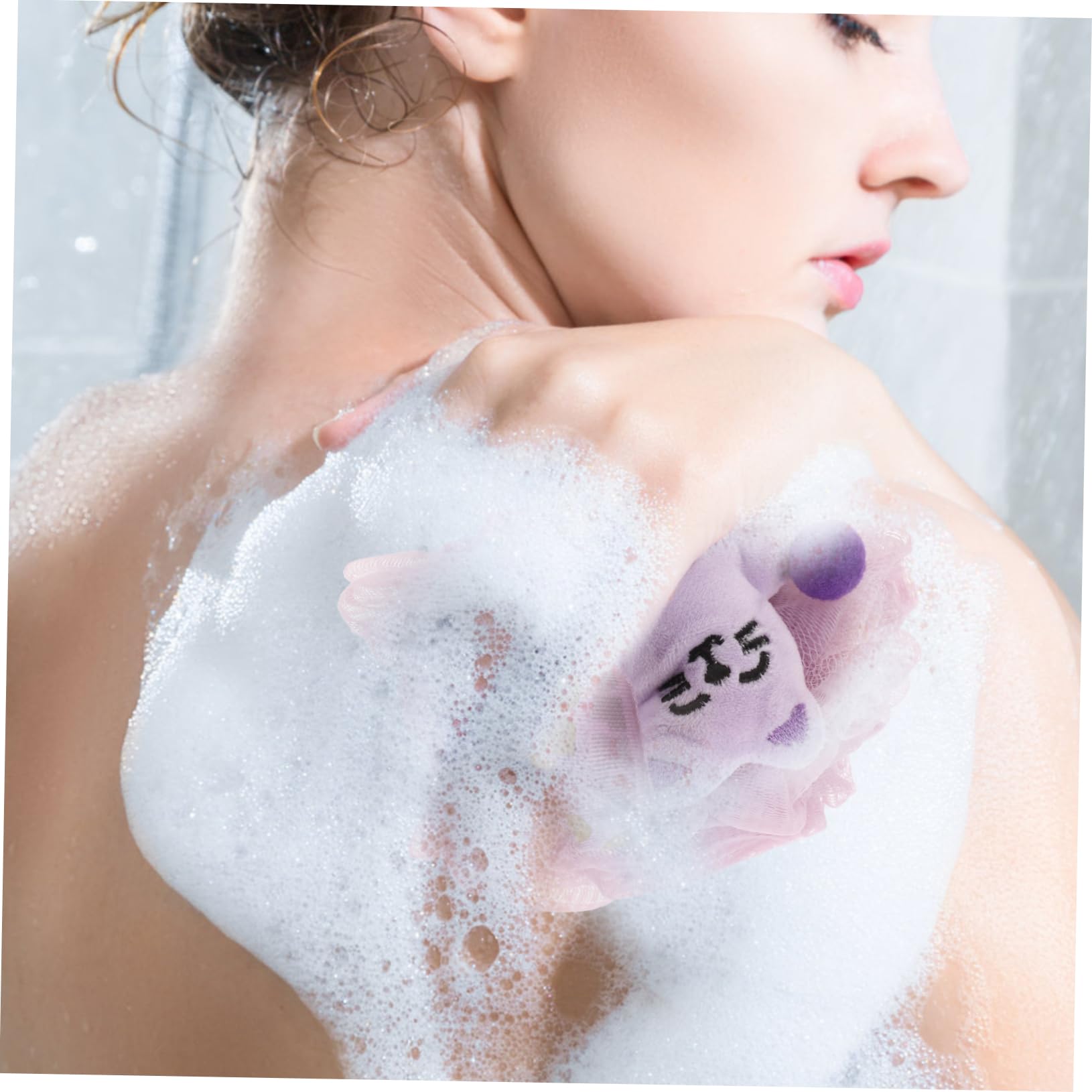 Healeved 6pezzi Esfolianti Per Loofah Accessori Per Doccia Palline Per Profonda Della