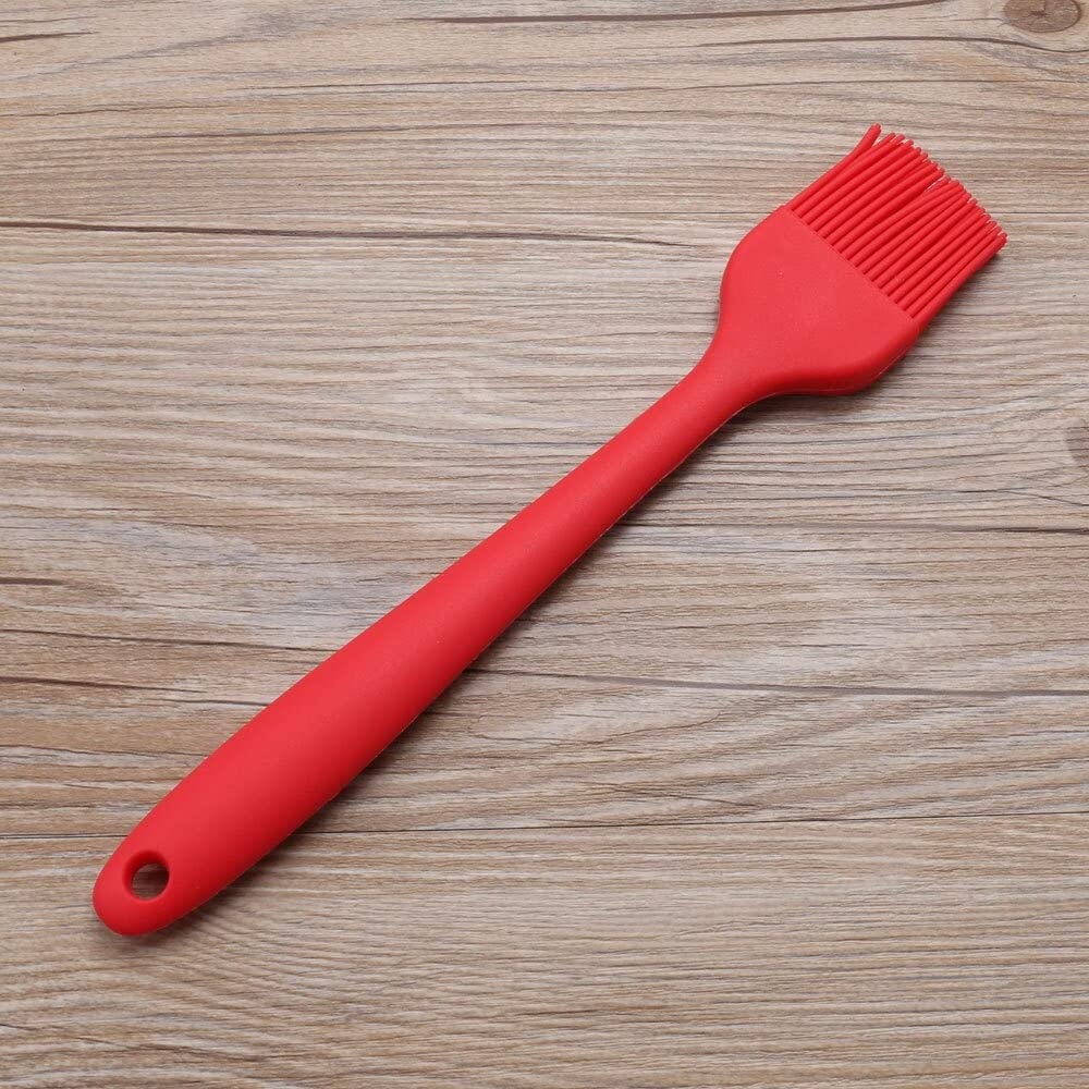 Jamboree Cake Baking Brush Barbecue Brush Bread Oil Cream Cooking Basting Brush Silicone Silicone Flat Pastry Brush (Pack of 1)