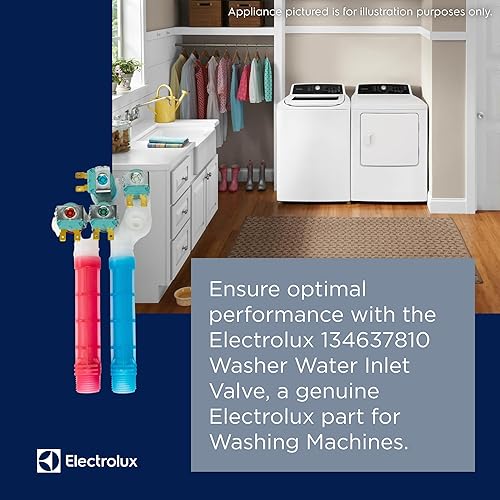 Miniatura 5 de Electrolux 134637810 Válvula de entrada de agua para lavadoras