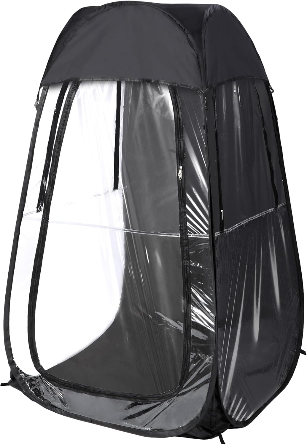 REDCAMP Sports Tent Pop Up Shelter, 1 Person All Weather Tents for Outside Sports, Waterproof Windproof Rain Pod, Instant Setup Clear Pop Up Shelter for Soccer, Baseball, Fishing