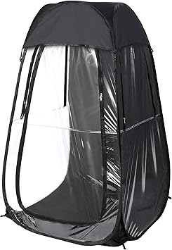 REDCAMP Sports Tent Pop Up Shelter, 1 Person All Weather Tents for Outside Sports, Waterproof Windproof Rain Pod, Instant Setup Clear Pop Up Shelter for Soccer, Baseball, Fishing