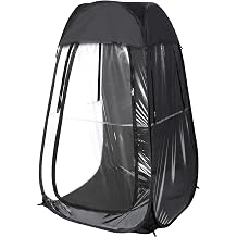 REDCAMP Sports Tent Pop Up Shelter, 1 Person All Weather Tents for Outside Sports, Waterproof Windproof Rain Pod, Instant Setup Clear Pop Up Shelter for Soccer, Baseball, Fishing