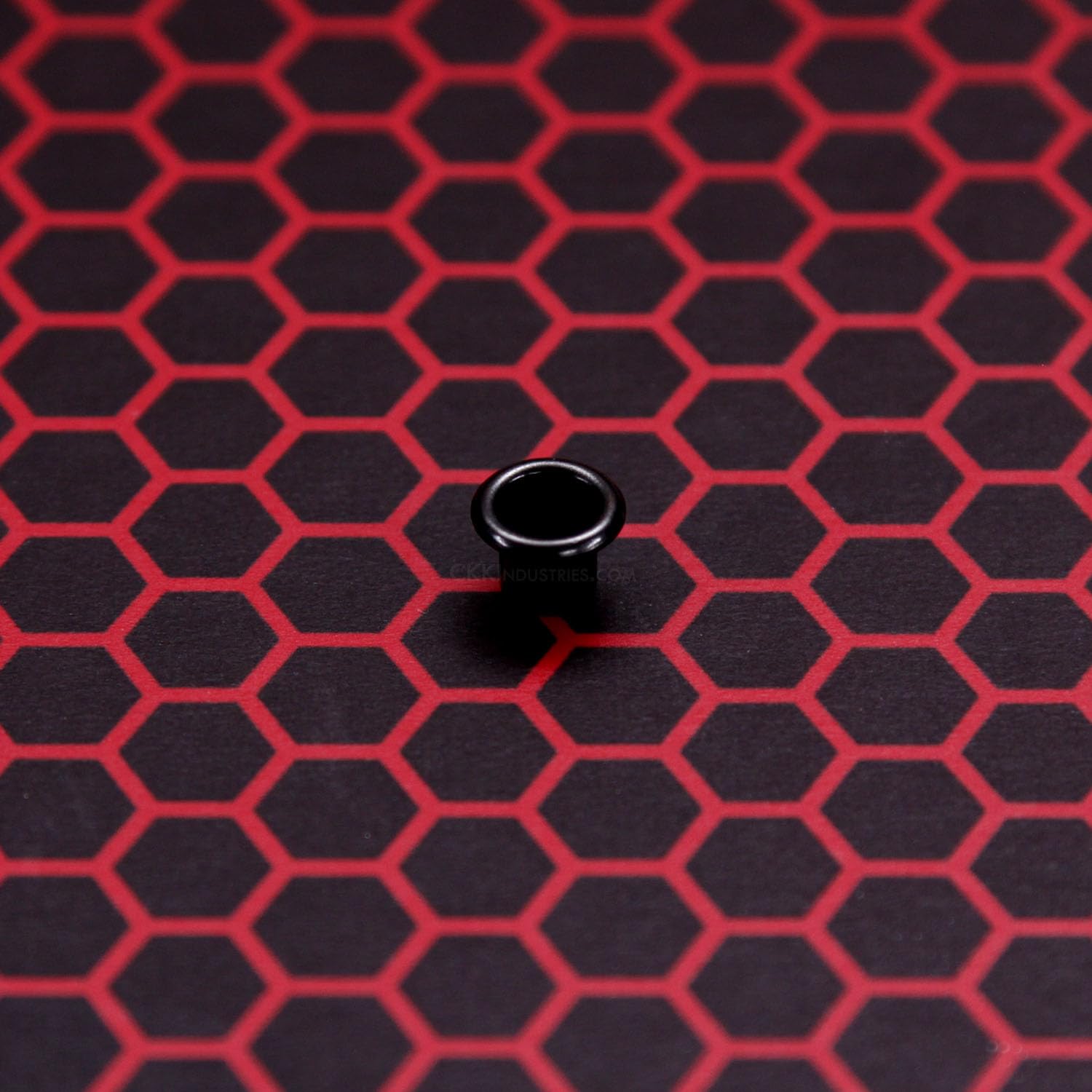 KYDEX Thermoform Sheet - Honeycomb Camo (Red/Black) -2