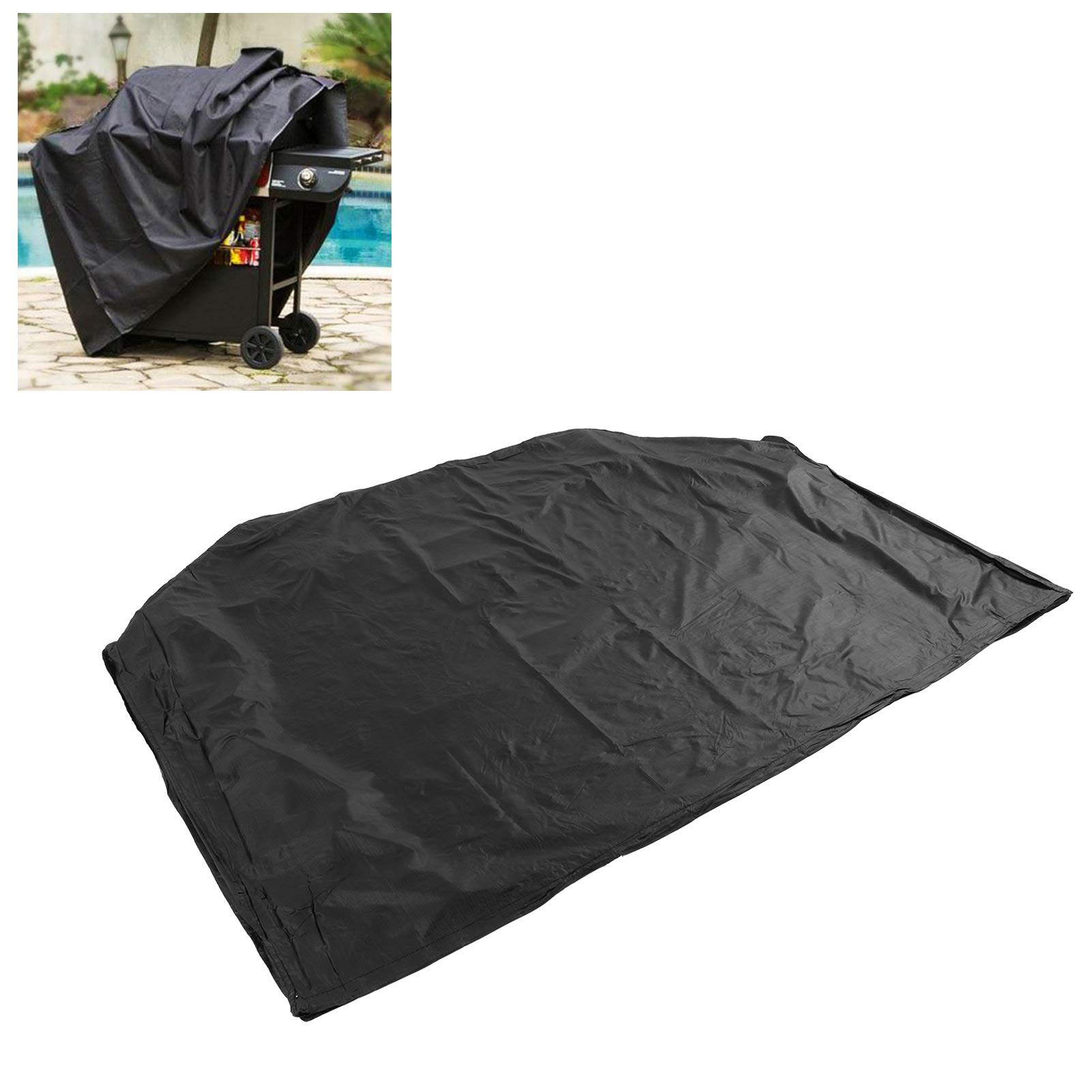 Cubierta Protectora para Barbacoa, Cubiertas Protectoras para Parrilla al Aire Libre para Barbacoa de jardín (Grande)