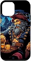 Vista 26 de iPhone 16 Pirate Drinking Rum Funny Rum Lover Alcohol Drinker Case