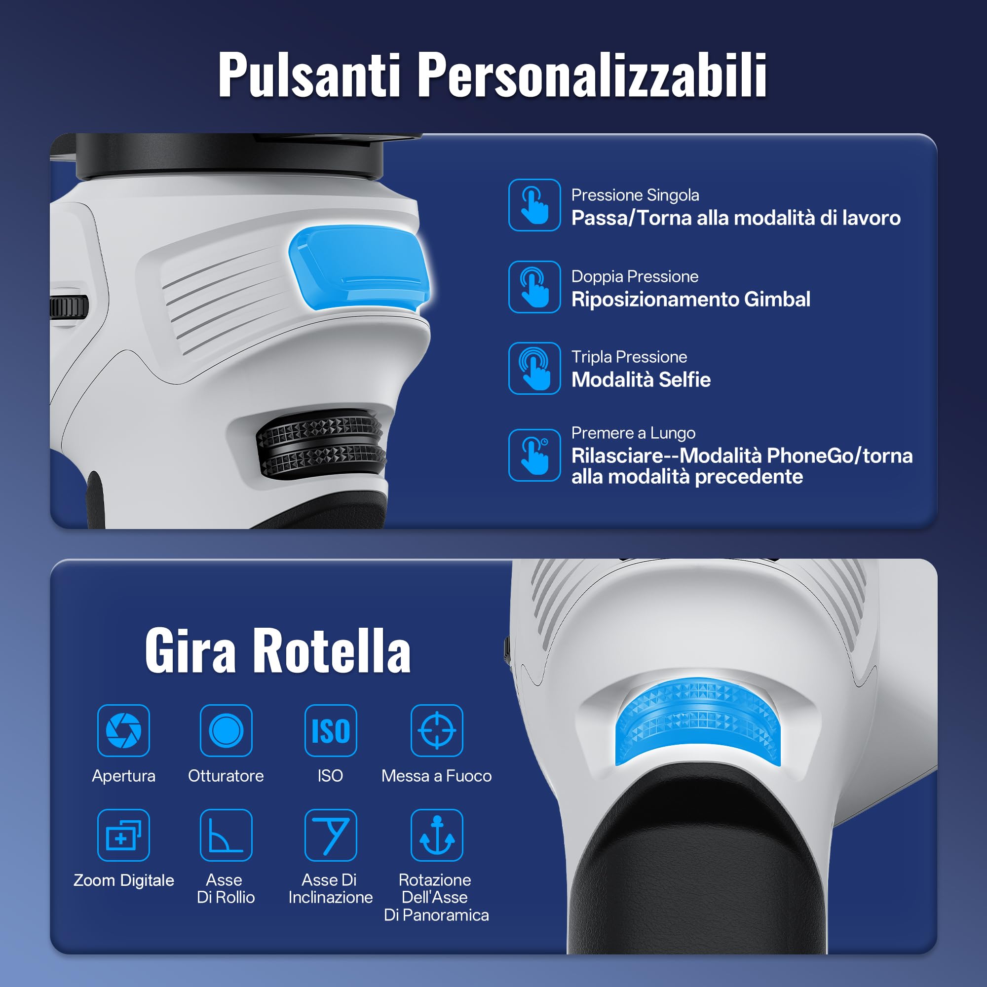 ZHIYUN CINEPEER Weebill 3E [Ufficiale] Stabilizzatore Fotocamera a 3Assi per DSLR e Mirrorless, Gimbal Fotocamera Leggero, Cavo di Controllo Panasonic LN-UCUC-A02, Ripresa Verticale Nativa, 2.5 Sling
