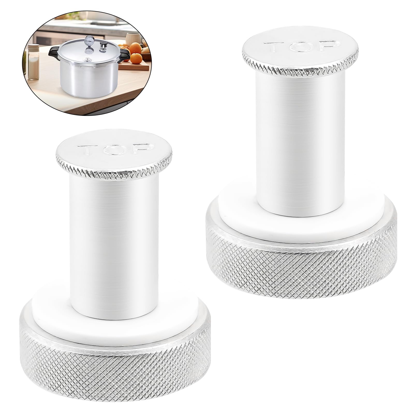 ELECTRAPICK Pressure Cooker Canner Parts,Replacement Part Air Vent Cover/Lock For Presto Pressure Canner,23quart 409a 16qt Silver,Presto Canner Parts