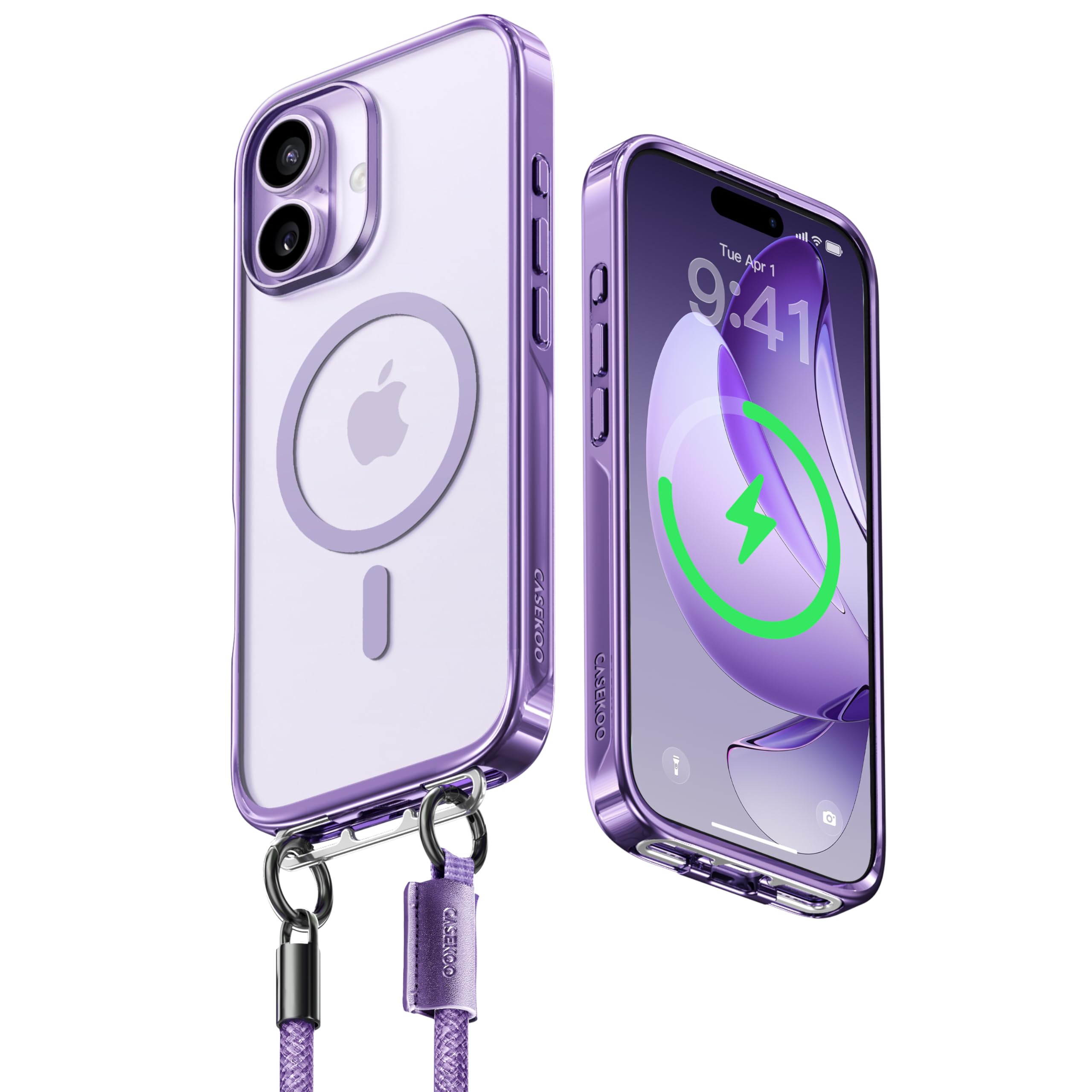 【業界初ストラップ構造・Magsafe対応】CASEKOO iPhone 17…