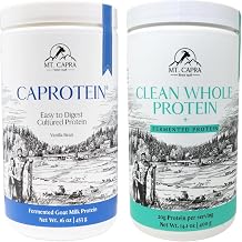 Mt. Capra Caprotein and Clean Whole Protein + Fermented Protein