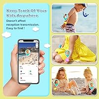 Vista 4 de [Paquete de 2] Funda de silicona para Tile Mate impermeable, pulsera para niños, compatible con Tile Mate (2022), pulsera ajustable oculta