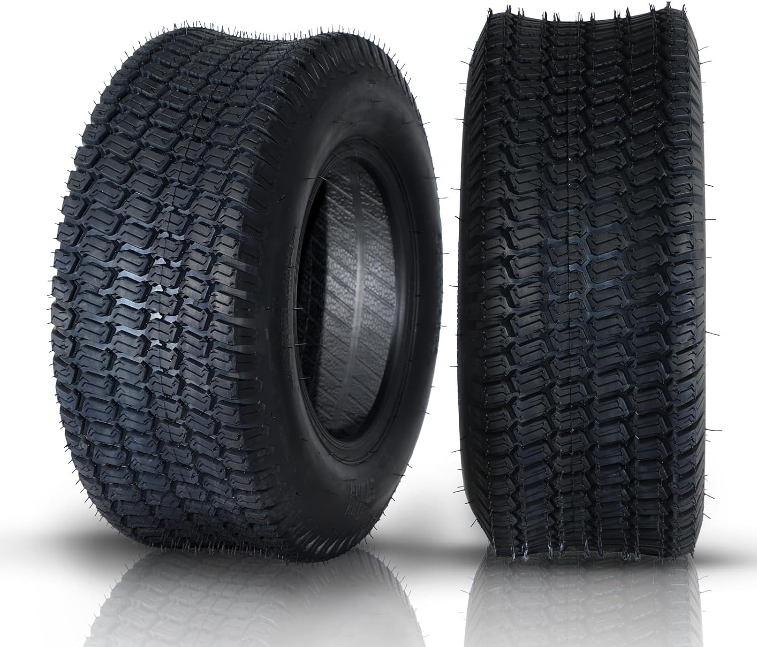 20x8.00-10 lawn mower tires - turf tread 4PR