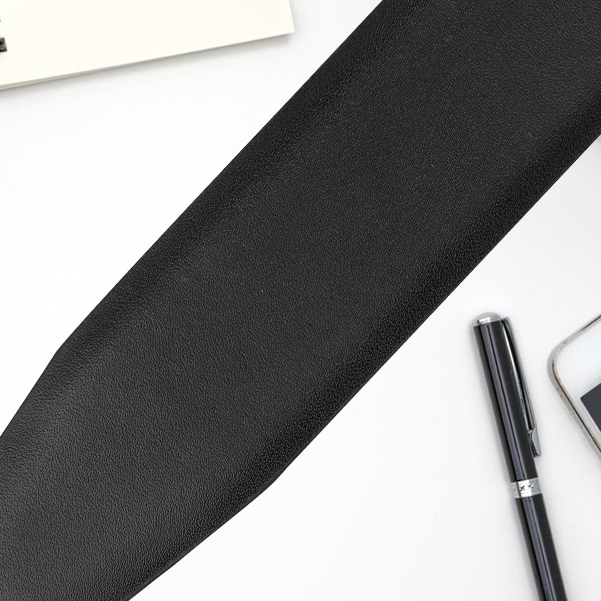 The Wallet Store Premium Reversible Leather Belt For Men - Black