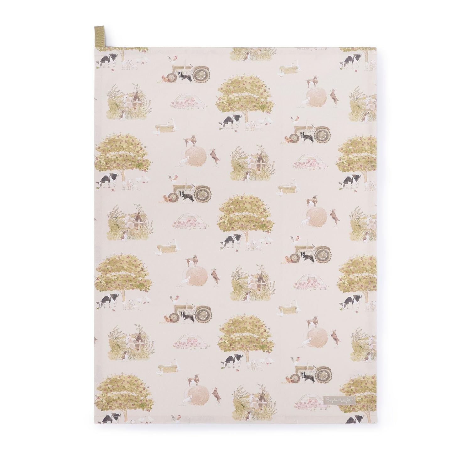 Sophie Allport Farm Friends Tea Towel