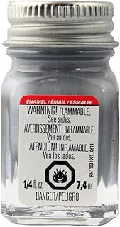 Testor's 1138TT 1/4 Oz Gray Gloss Enamel Hobby Paint