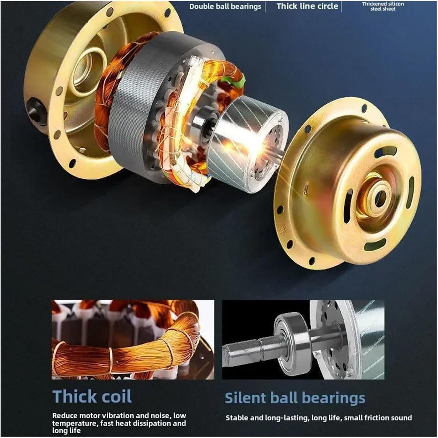 Ventilation Fan, Ultra Quiet Powerful Exhaust Fan For Kitchen, Rental Bathroom, And Home Ventilation for Vent Bathroom, Kitchen(14 inches)