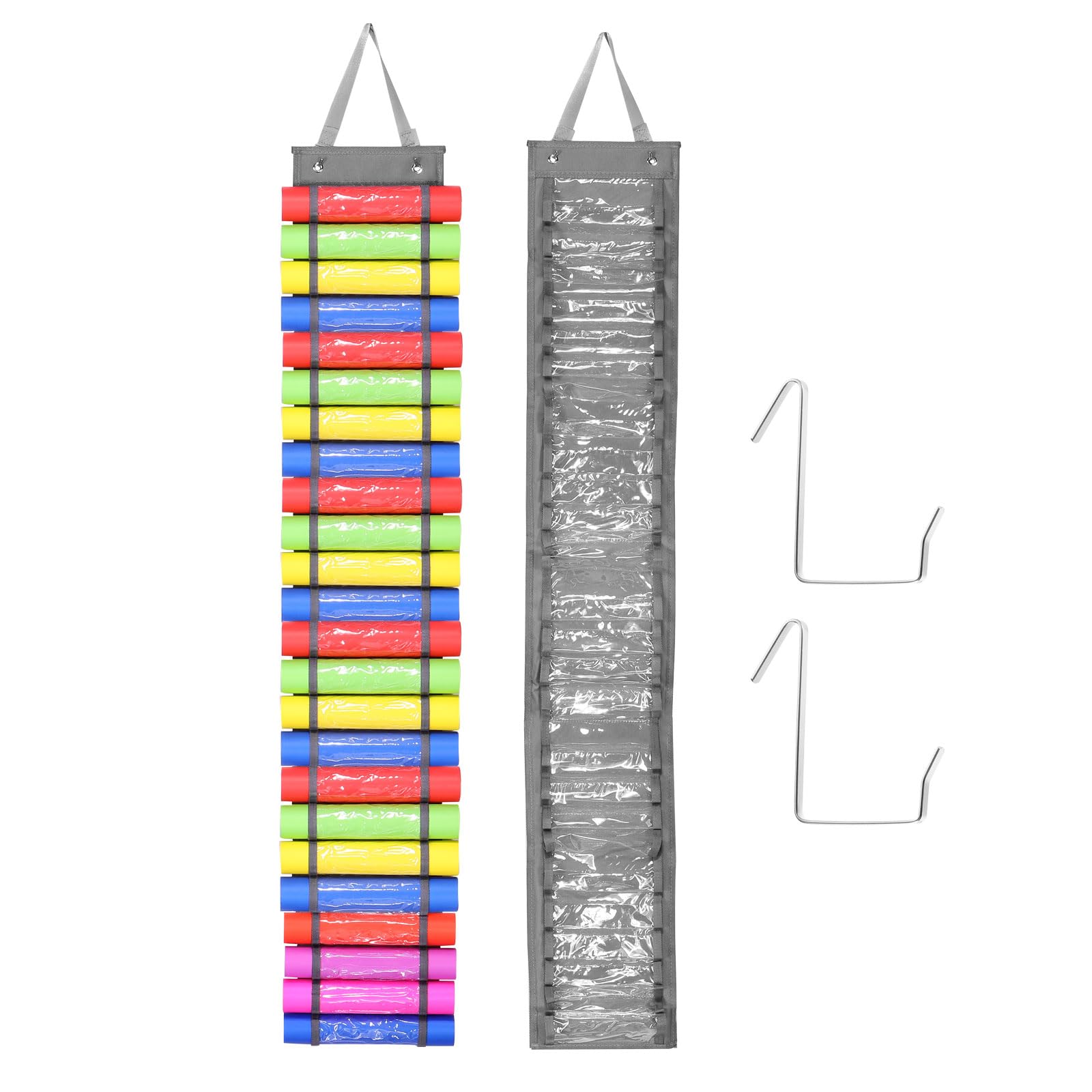PATIKIL 48 Compartments Vinyl Roll Holder