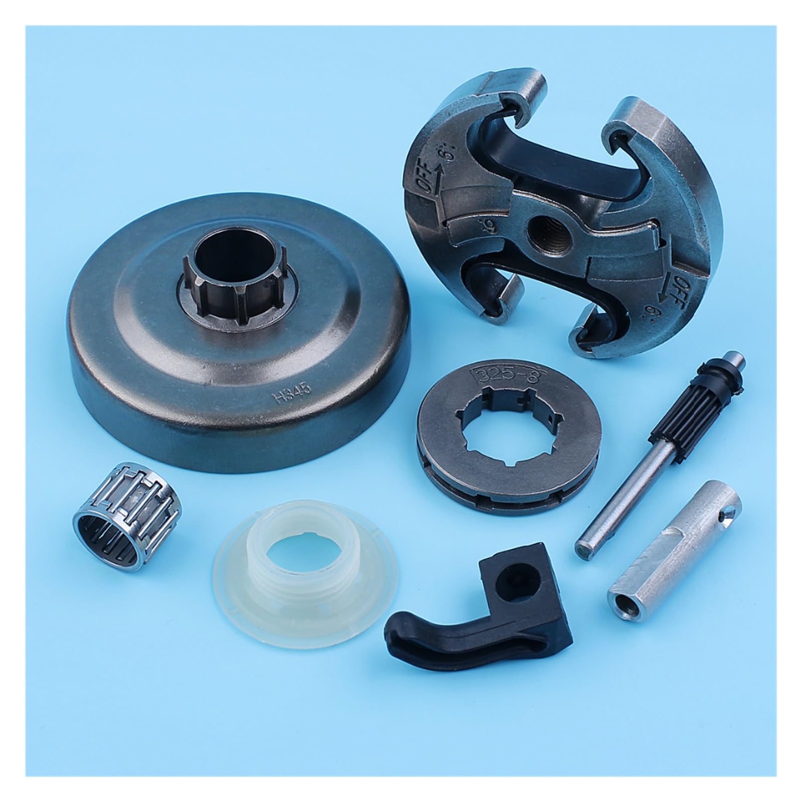 Rhfuutca One Color 325" 8T Clutch Drum Needle Bearing Rim Sprocket Oil Pump Kit For Jonsered Cs 2141 2145 2150 Chain Saw