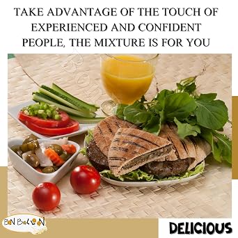 4 Pack Hawawshi Mix Powder Natural Perfect Cooking Herb Spice Mix Seasoning Blend Baharat Herbal Cuisine Herbs Spices Baharat Food Delicious Halal (5.64 oz / 160 gm)