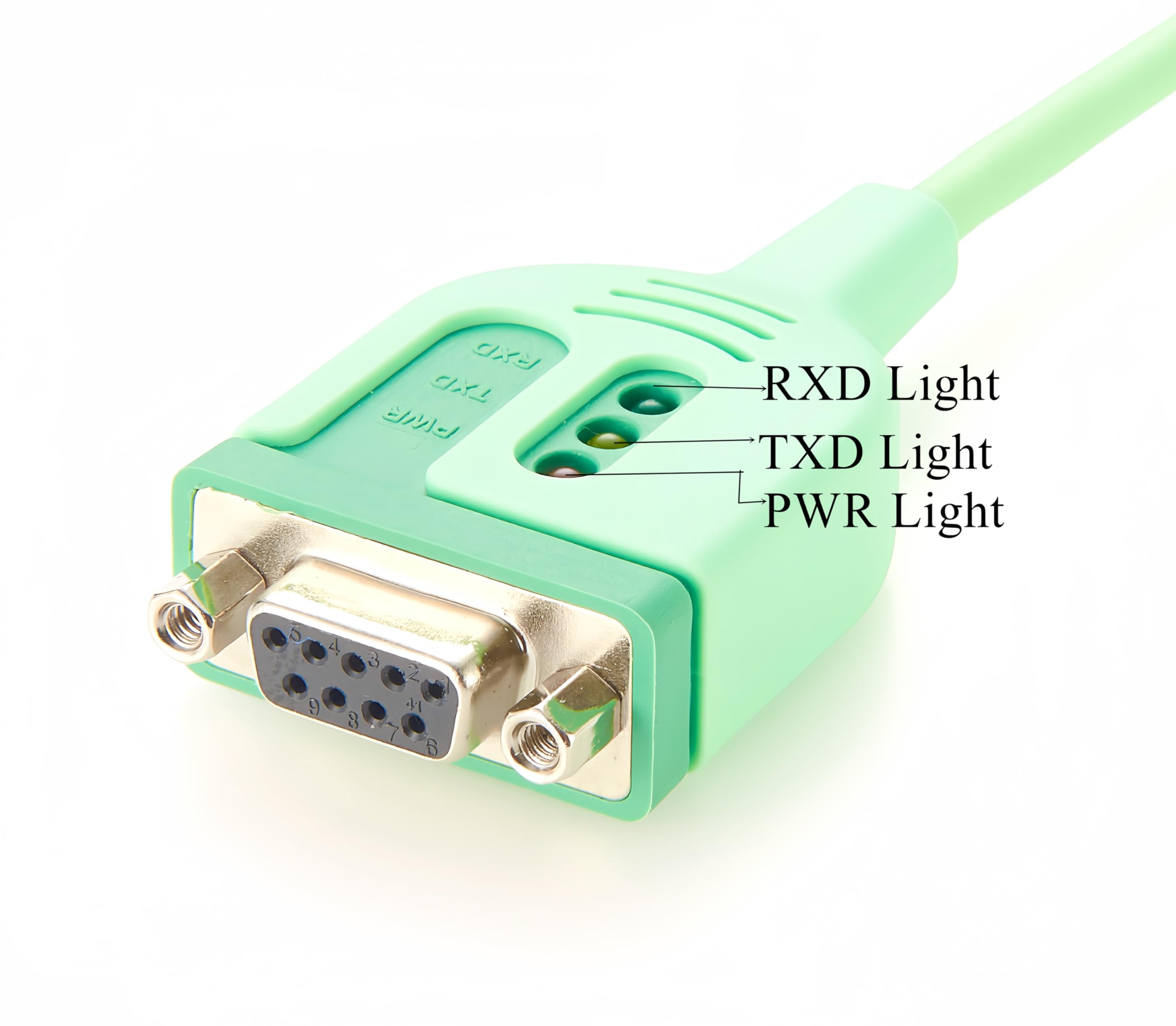 Câble adaptateur série USB-C vers RS232 USB 2.0 vers RS232 DB9 femelle avec puce FT232RNL pour Windows 11 10 8 7 Mac Linux