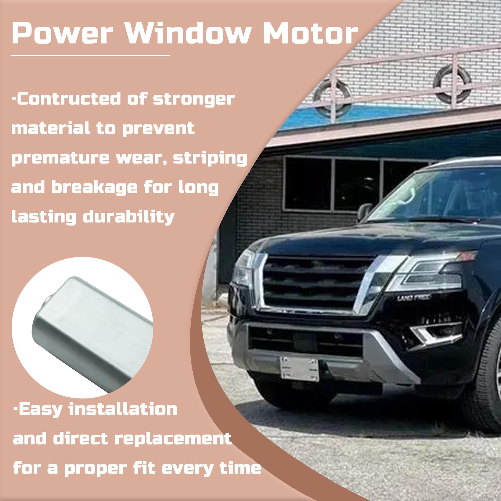 Front Right Passenger Window Motor For Infiniti QX56 Power Window - View #7