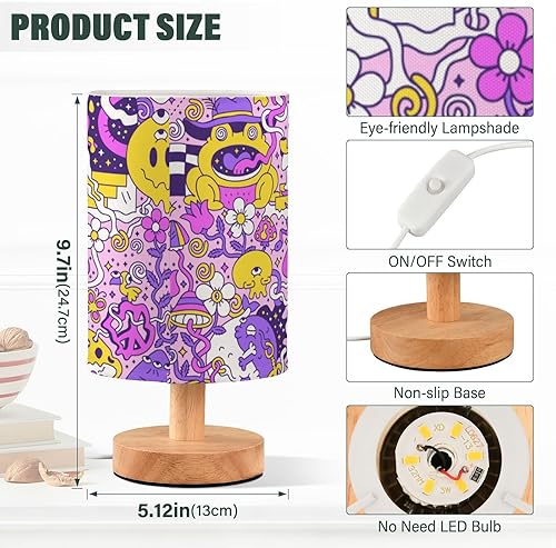 Miniatura 3 de Bedside Lamps Modern Lamps Decor Cartoon Fantasy Lamp for Kids Room Dining Room