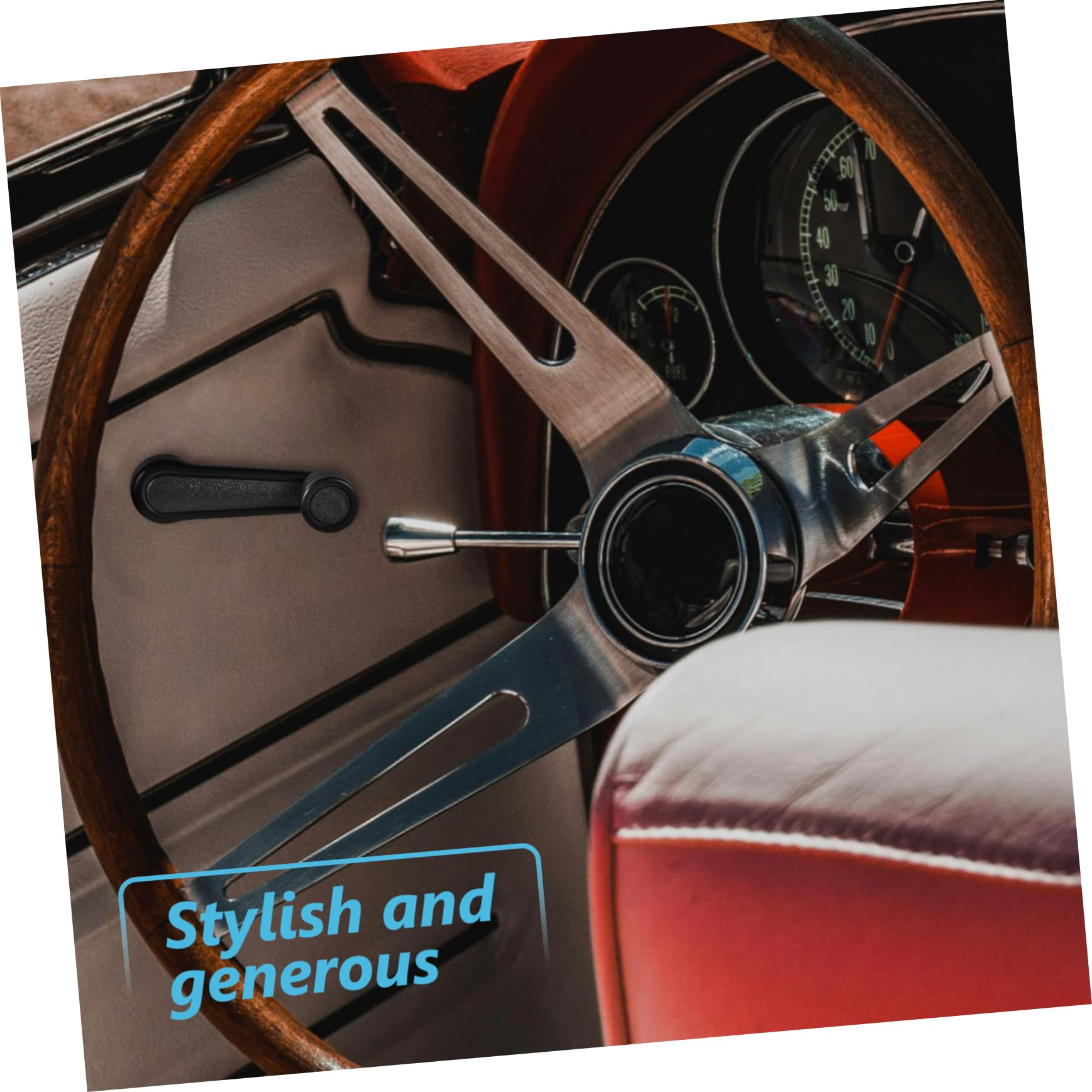 GRIRIW Window Opening Handle Manual Window Crank Handle for Car Replacement Crank