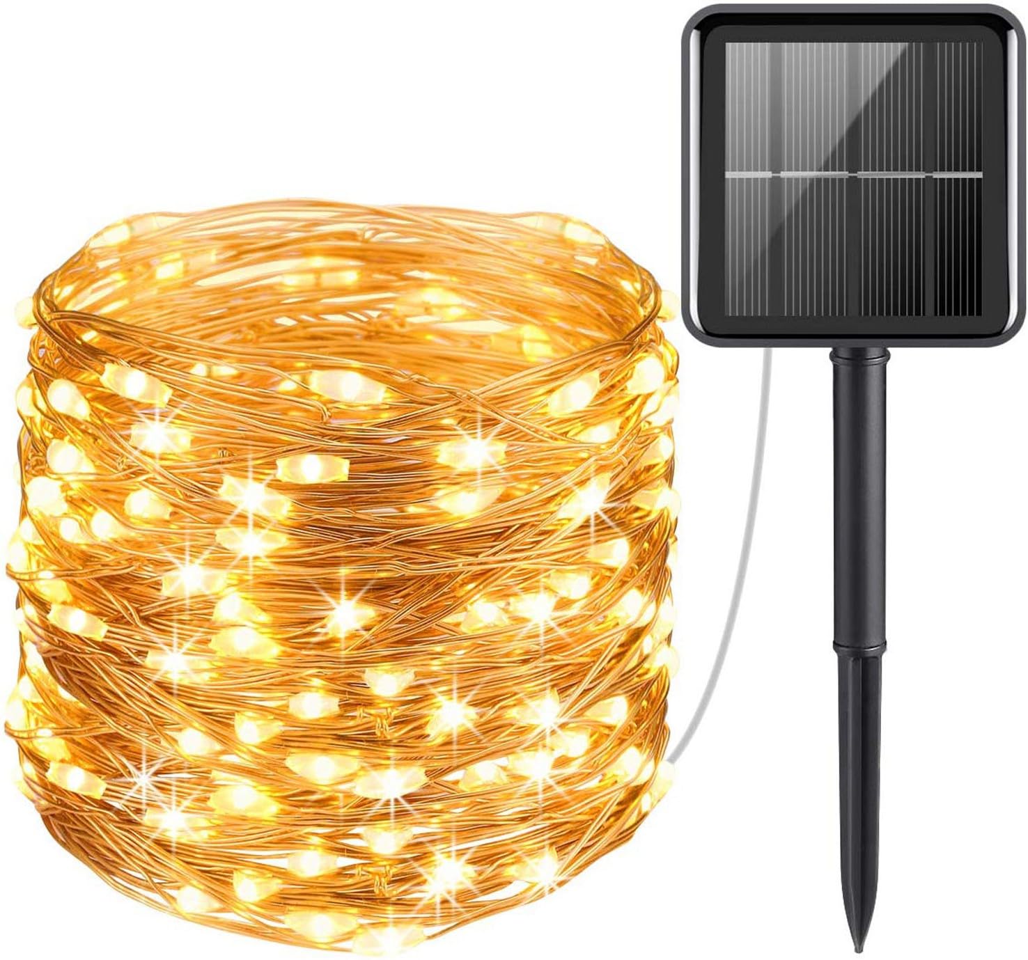 XERGY Solar Light Fairy Outdoor String, 79Ft 240 LED 1200mAh Inbuilt Rechargeable Battery IP65 Waterproof 8 Modes Copper Wire for Garden Yard Diwali Christmas Tree Home Party Outdoor Decorative (B0CPJF3PWG) Amazon Price History, Amazon Price Tracker