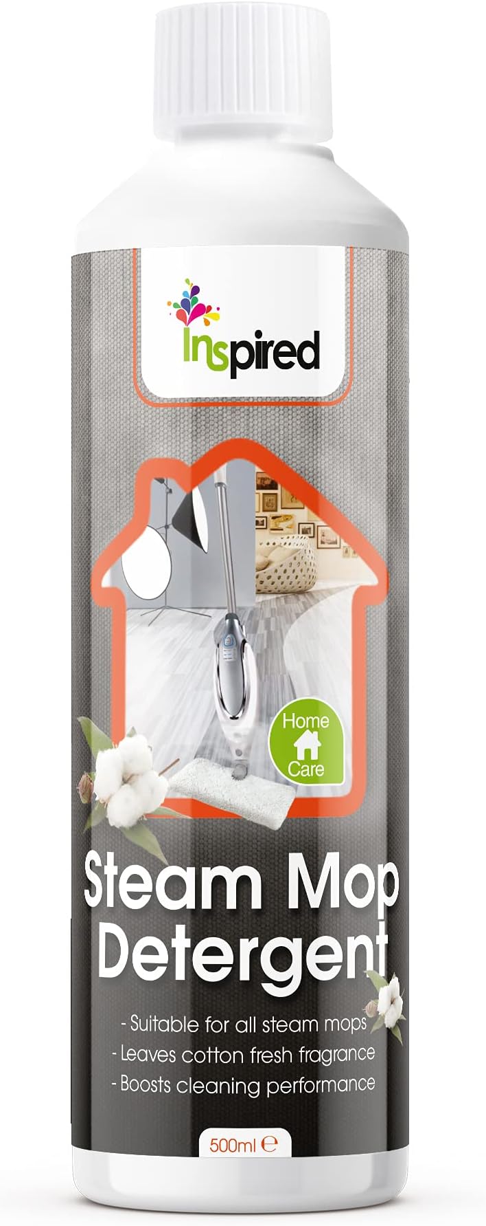 Inspired Steam Mop Detergent Fragrance Cotton Fresh 500 Ml