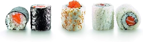 Miniatura 8 de Lekue Makisu - Alfombrilla de silicona para sushi, transparente, 2