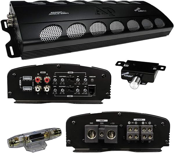 Audiopipe APCLE-6004 - Amplificador de coche de 4 canales de 2500 vatios 🥇✔️ ® A Pedido 🏆™