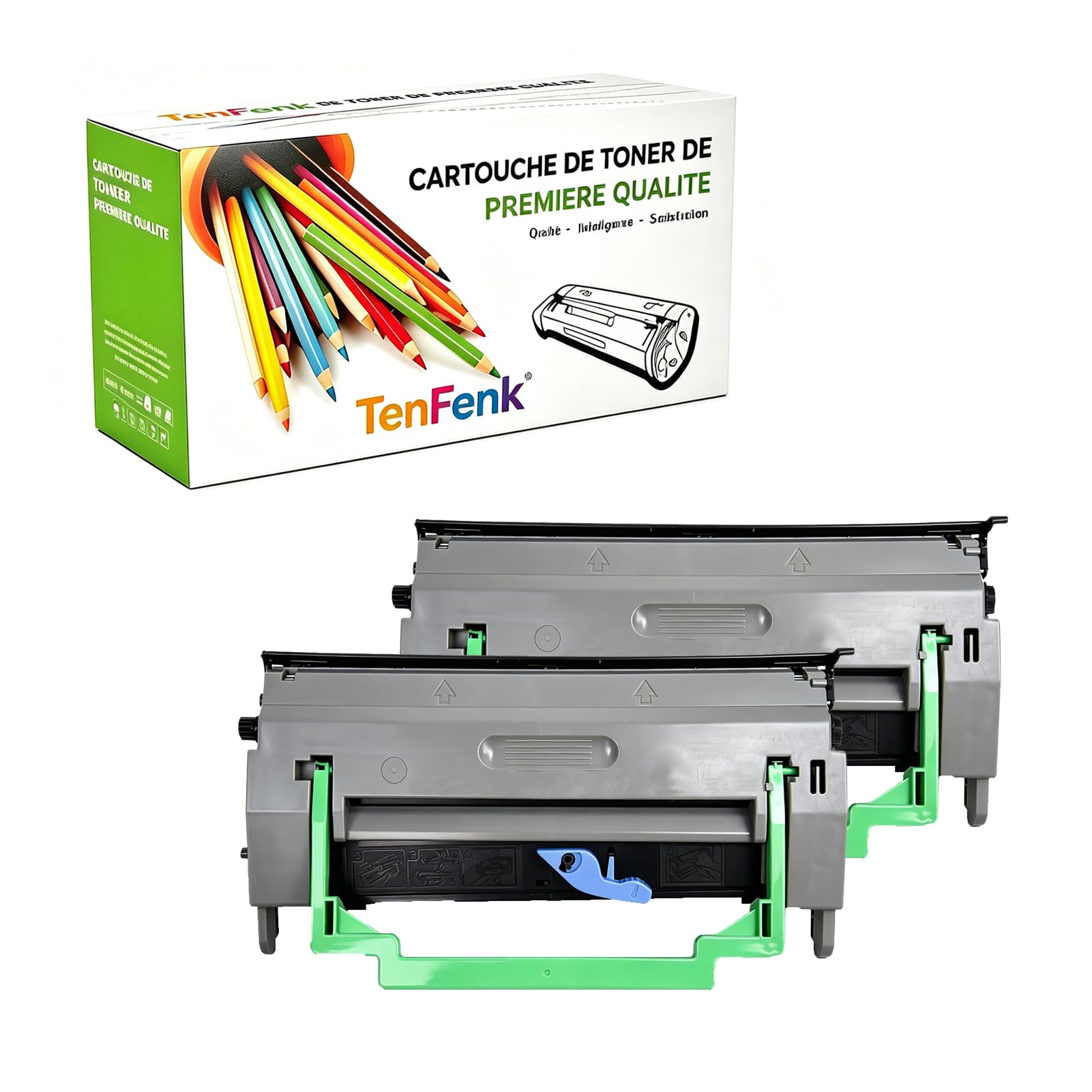 Kompatybilny zamiennik zespołu bębna dla Konica Minolta DR110 DR-110 4519322 do użytku z Konica Minolta Bizhub 130F 131F FAX2900 FAX3900 drukarką,(Czarny- 20000 stron),2 pack