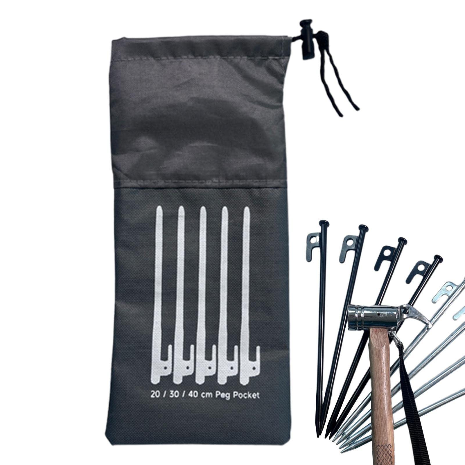 INOOMP De Rangement Pour Piquets De Tente, 2 Pièces