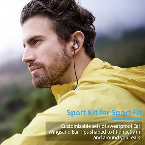 Miniatura 7 de ADPROTECH Auriculares Lightning con certificación MFi con controlador de micrófono para entrenamiento deportivo, compatible con iPhone 14131211Pro