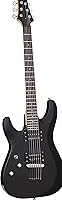 Vista 5 de Schecter 430 C-6 Deluxe Guitarra eléctrica de cuerpo sólido, color negro, acabado satinado., SBK