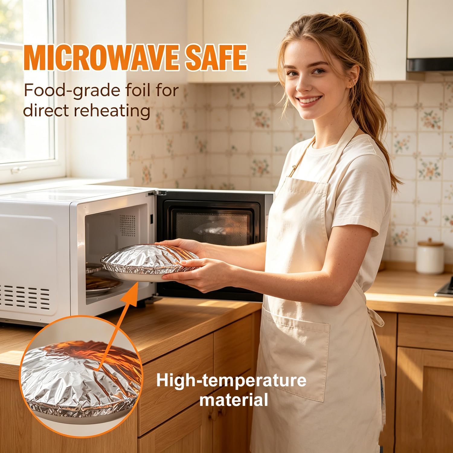 Reusable Aluminum Foil Food Covers with Elastic,2026 New Thickened Heat-Resistant Material with Continuous Warmth, Fresh Keeping Food Cover for Home Kitchen Meals Parties Outdoor Picnics (30pcs)