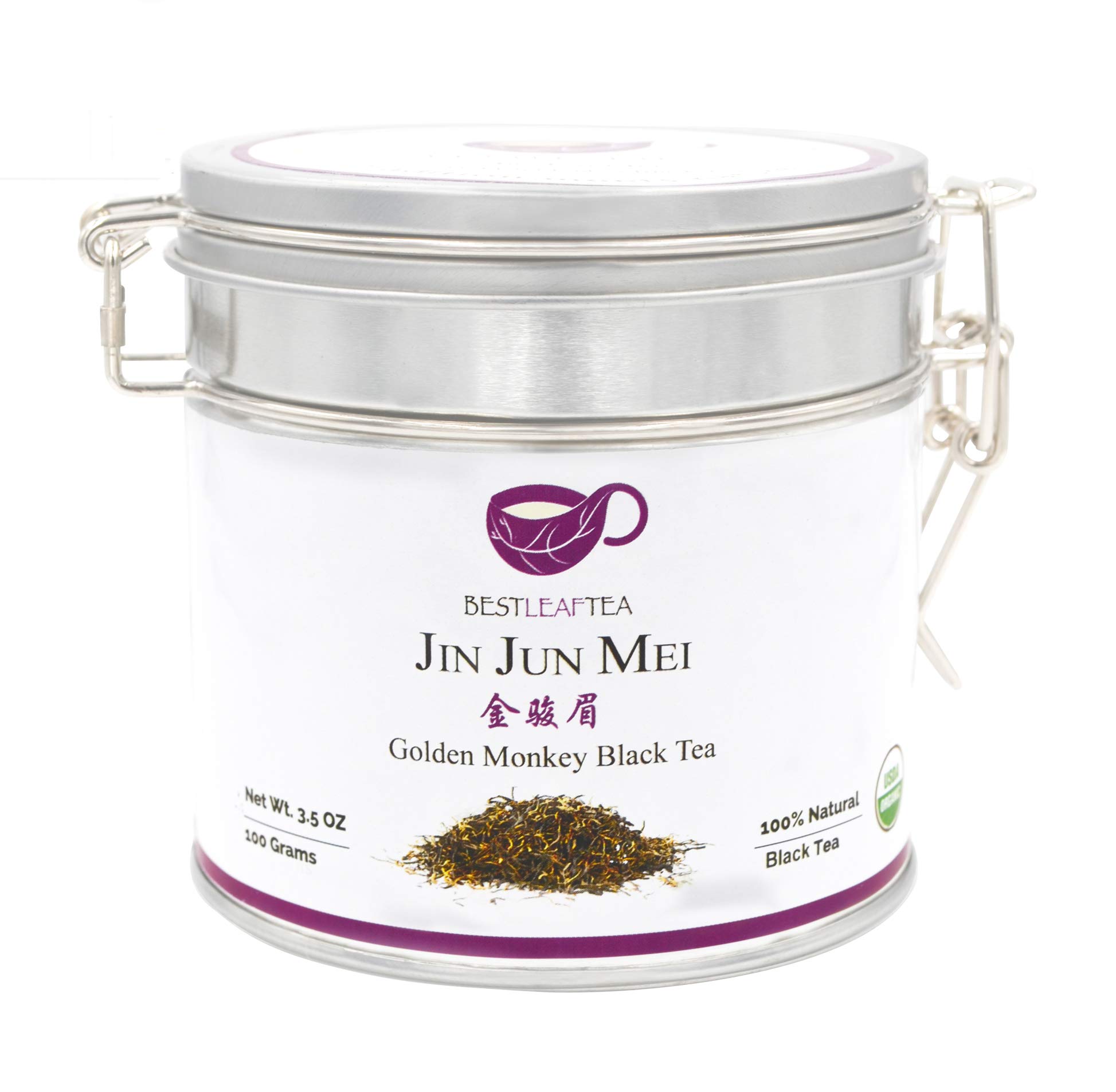 BESTLEAFTEA -Spring Picked Golden Monkey Black Tea/Jin Jun Mei/Jinjunmei Black Tea/100g/3.5 oz