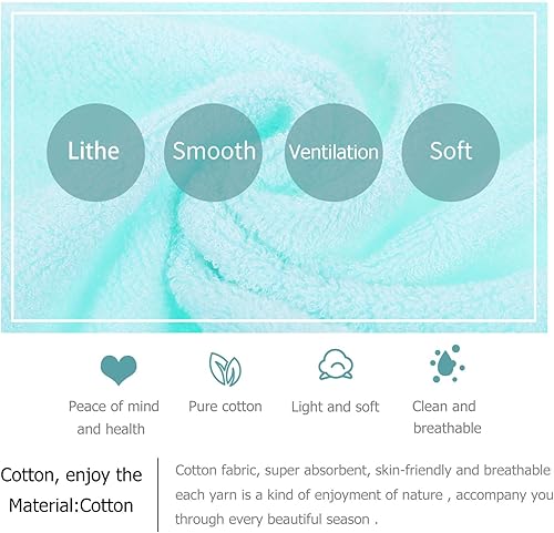 Miniatura 4 de Alipis 2 toallas de baño súper suaves y absorbentes, de 28 x 13 pulgadas, absorbentes, de secado rápido, toallas grandes y ligeras para invitados,