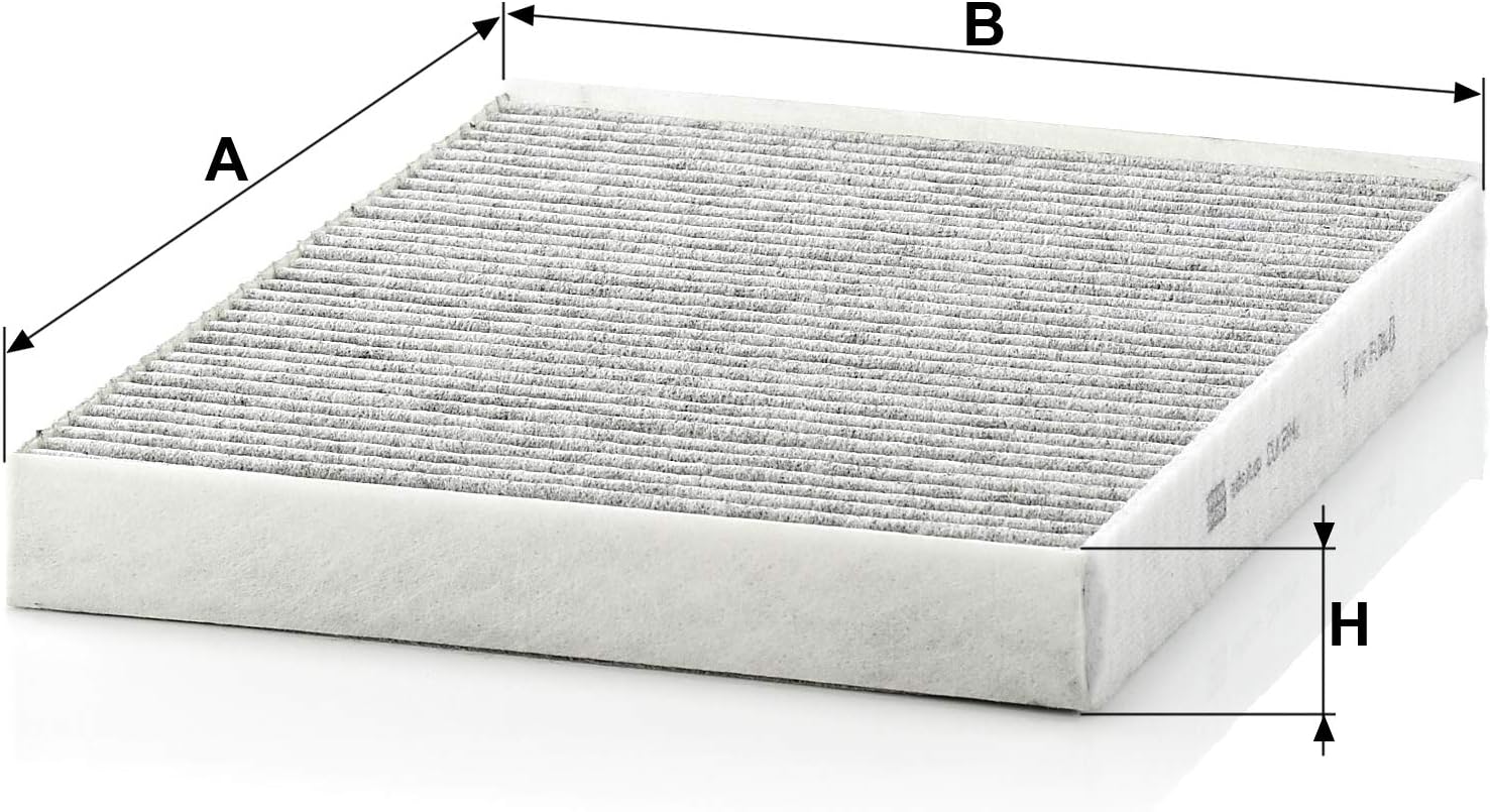 Mann-Filter CUK 2842 Cabin Filter With Activated Charcoal for select Audi/Porsche/Volkswagen models