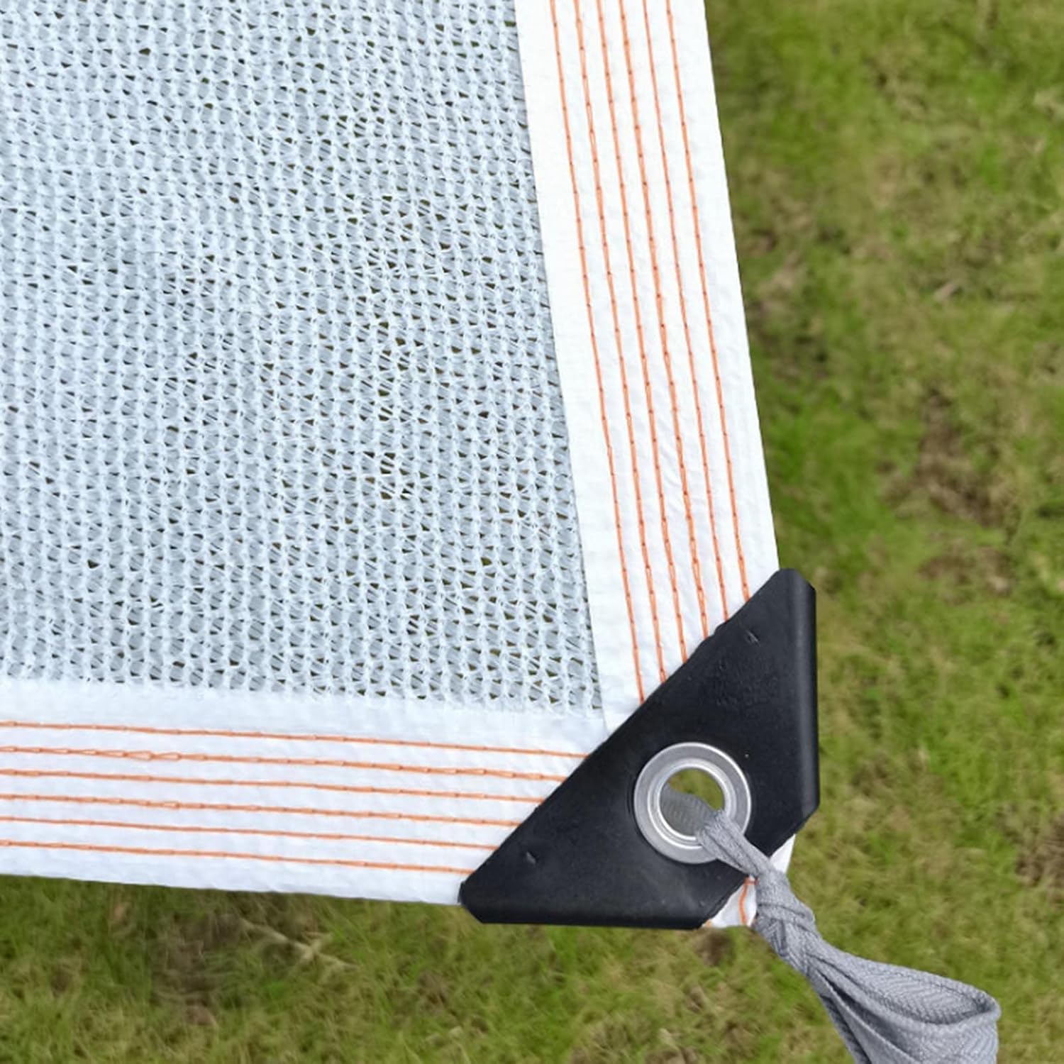 Jolan 90% Shade Netting,Shade Cloth Cover for Plants,Sunblock Shade Net White,Shade Mesh Tarp,Rectangular Shade Sail,Breathable Awning,for Greenhouse Garden Pergola Patio Car,White-1x6m(3.3 * 19.7ft)