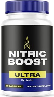 Nitric Boost Ultra Powder Now in Capsules, Advanced Formula - 60 Count for 1 Month