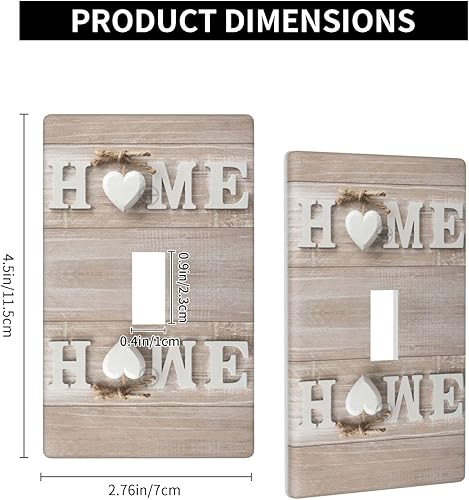 Miniatura 4 de Placa de pared para el hogar, cubierta de interruptor de luz decorativa de una sola banda, cubierta abstracta moderna para dormitorio, cocina,